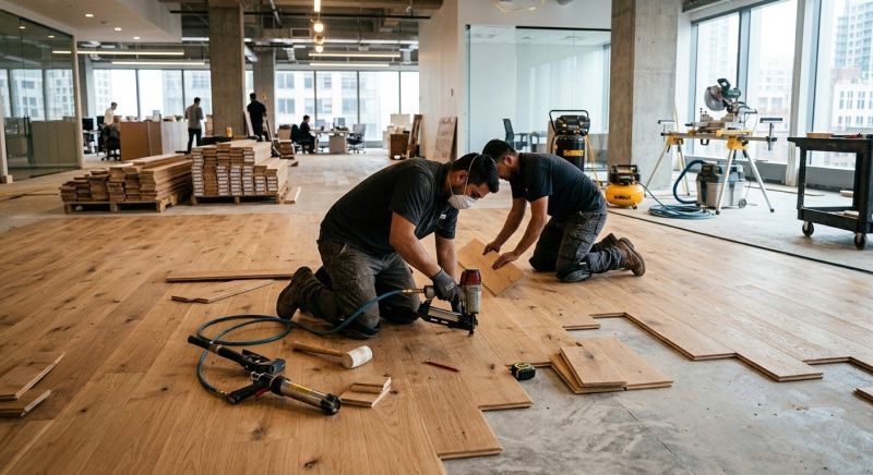 Commercial Hardwood Service in Jamaica Plain, MA