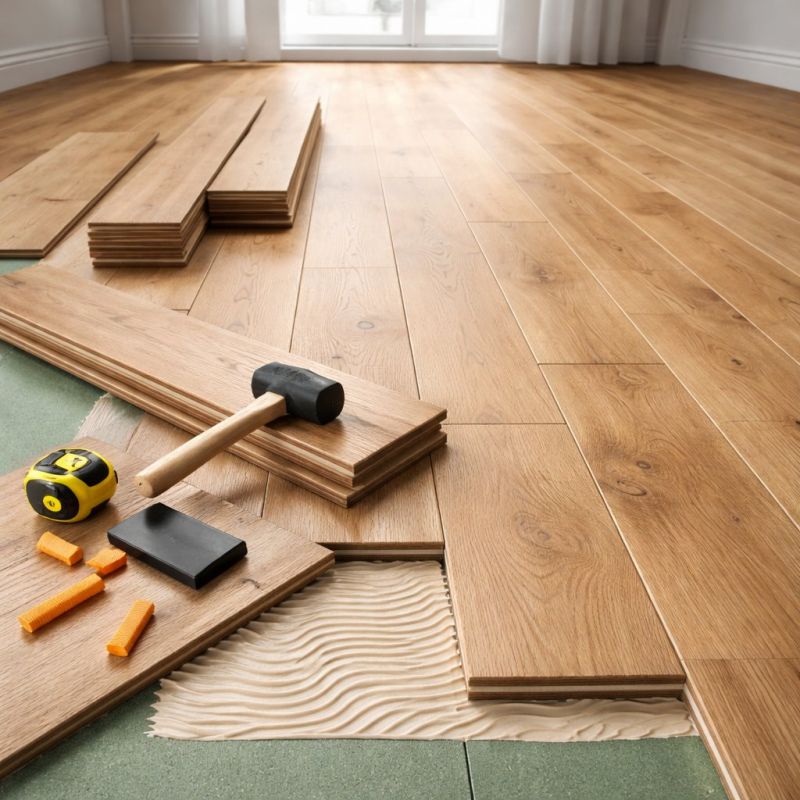 Engineered Wood Installation in Arlington, MA