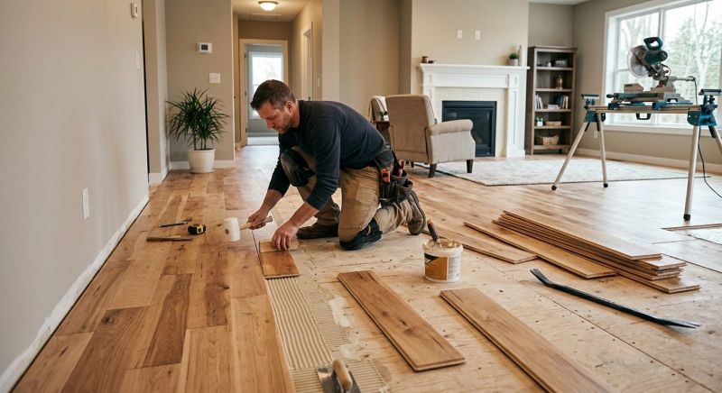 Engineered Wood Installation in Arlington, MA
