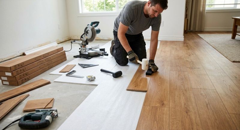 Laminate Floor Installation in Avon, MA