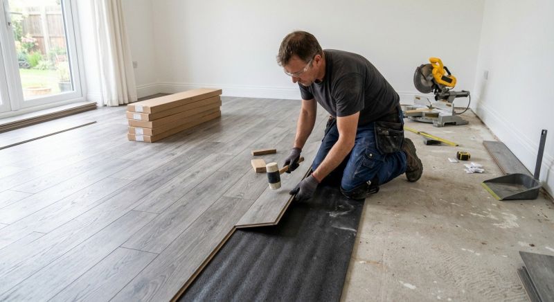 Laminate Floor Installation in Everett, MA