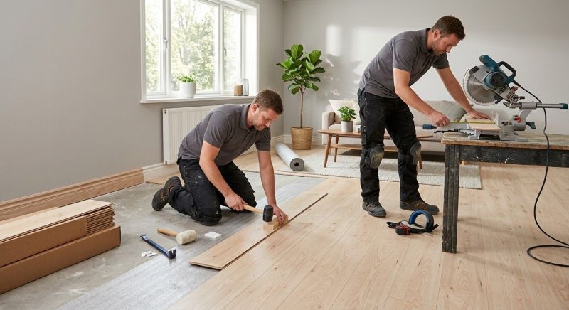 Laminate Floor Installation in Somerville, MA