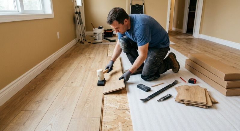 Laminate Floor Installation in Wellesley, MA