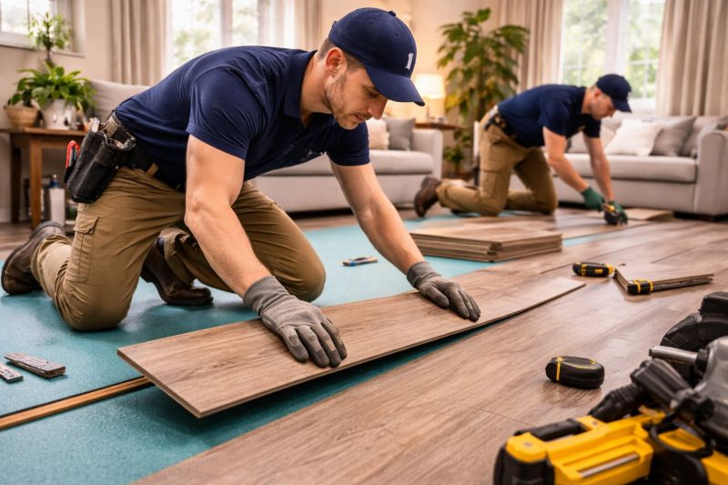 Laminate Floor Replacement in Carlisle, MA