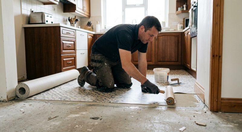 Linoleum Floor Installation in East Walpole, MA