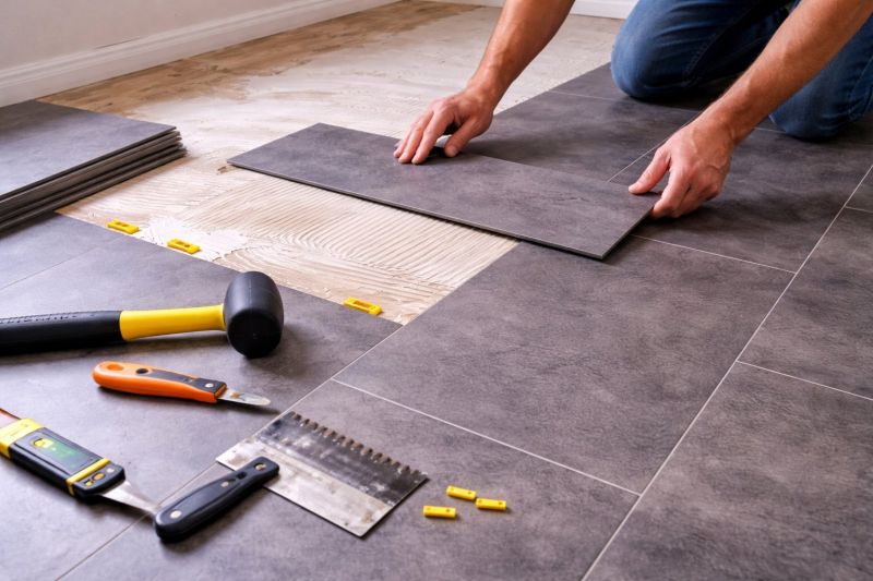 Luxury Vinyl Tile Installation in Andover, MA