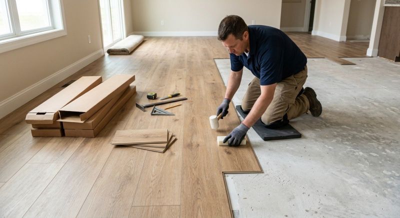 Luxury Vinyl Tile Installation in Harvard, MA