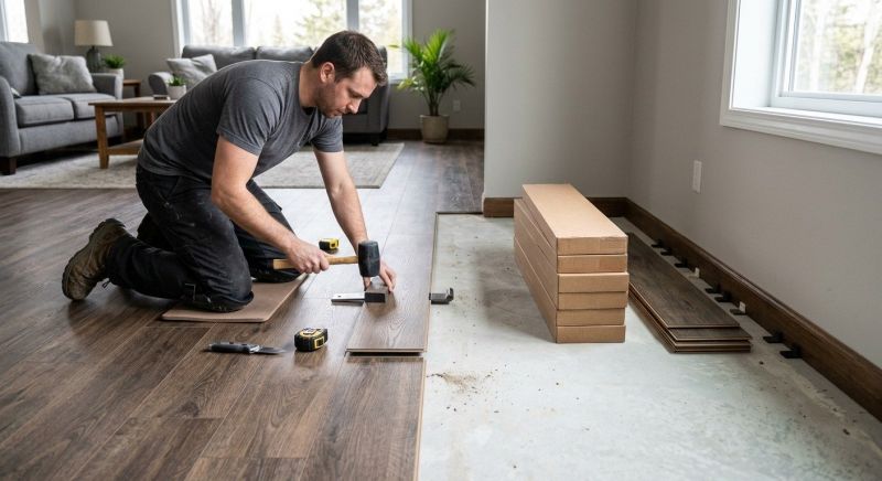 Luxury Vinyl Tile Installation in Lincoln, MA