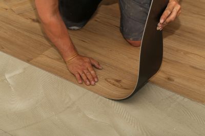 Sheet Linoleum Installation in Hyde Park, MA