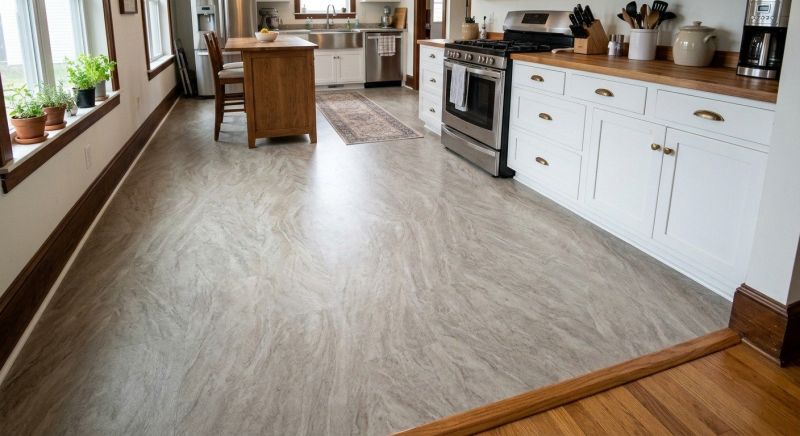 Sheet Linoleum Installation in Jamaica Plain, MA