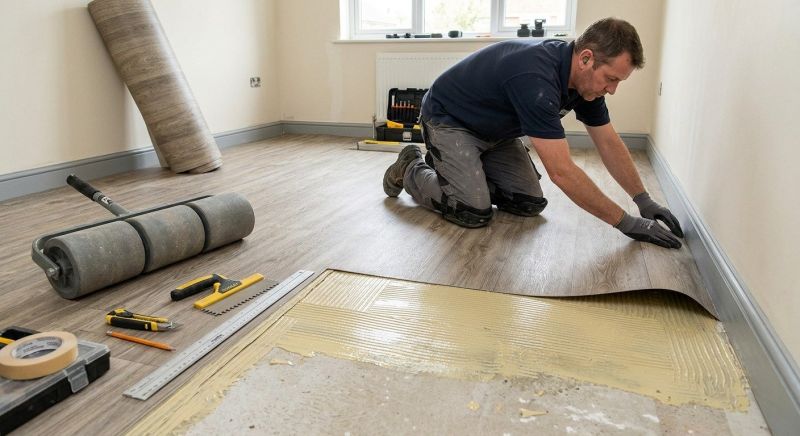Sheet Vinyl Installation in Braintree, MA