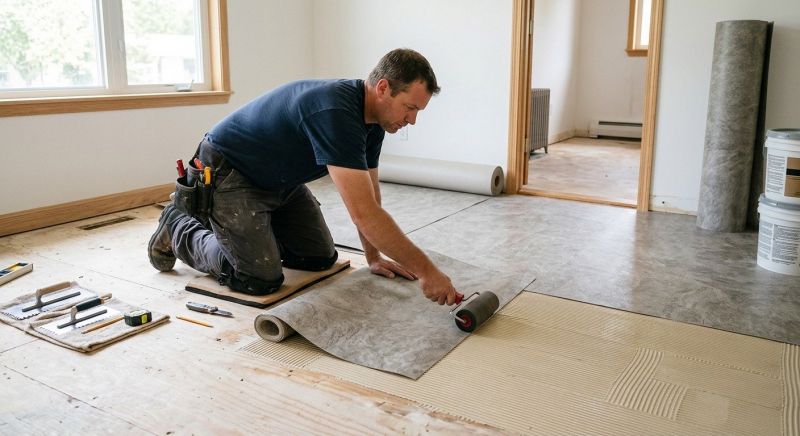 Sheet Vinyl Installation in Hull, MA