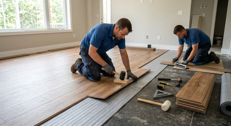 Vinyl Flooring Installation in Holbrook, MA