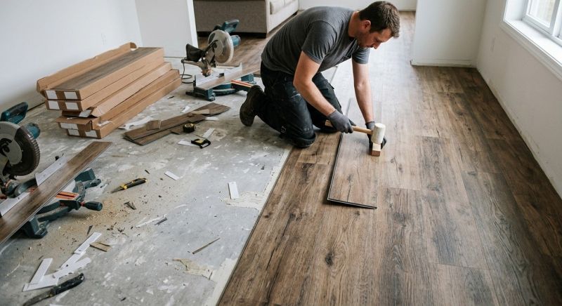 Vinyl Flooring Installation in Jamaica Plain, MA