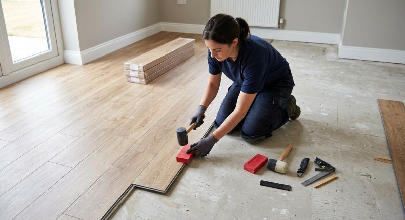 Vinyl Plank Floor Installation in Arlington, MA