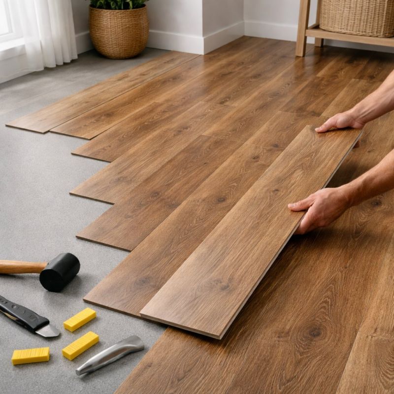 Vinyl Plank Floor Installation in Arlington, MA