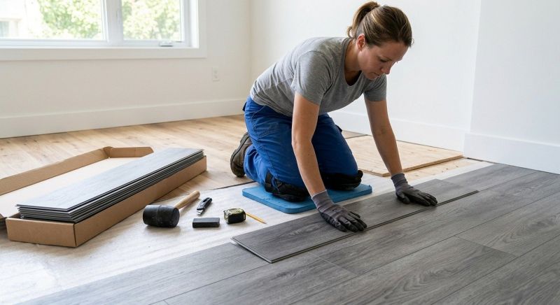 Vinyl Tile Installation in Arlington, MA