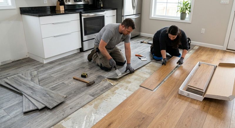Vinyl Tile Replacement in Arlington, MA
