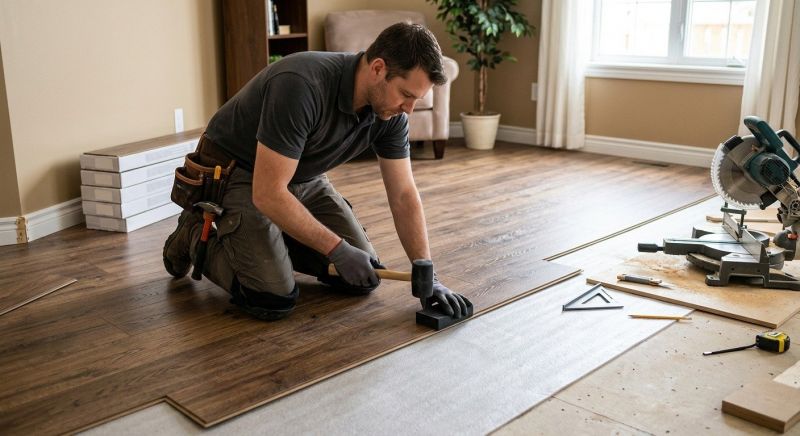 Laminate Floor Installation in Georgetown, MA