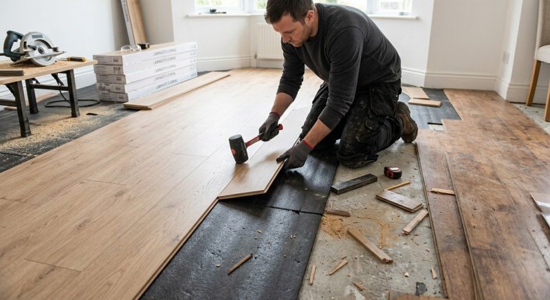 Laminate Floor Replacement in Saugus, MA