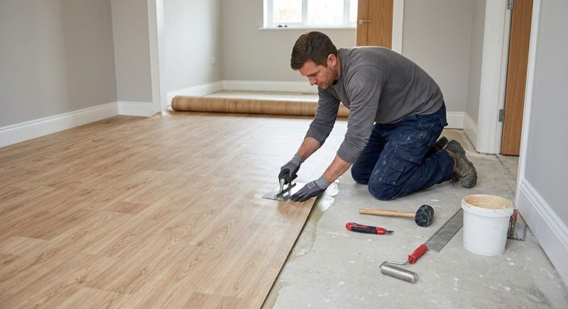 Vinyl Flooring Installation in Brookline, MA